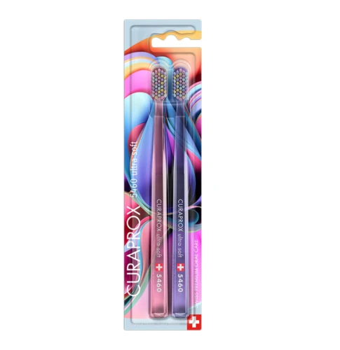 Купить Набор зубных щеток ultrasoft Duo Colorful Curls 2023 от Curaprox