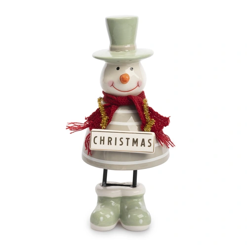 Купить Фигурка "Снеговик в цилиндре", 25 см от EDG