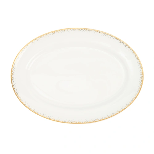 Купить блюдо овальное «Souffle d’Or» от Haviland