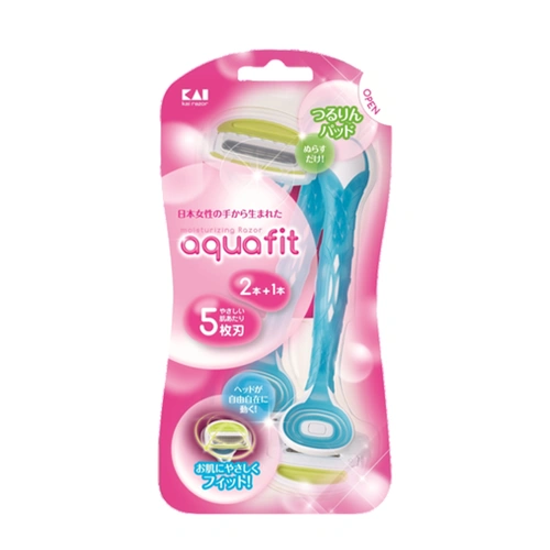 Купить одноразовый бритвенный станок с 5 лезвиями, 3 шт от KAI