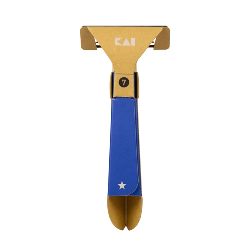 Купить Одноразовый бритвенный станок из эко-картона, 1 шт от KAI