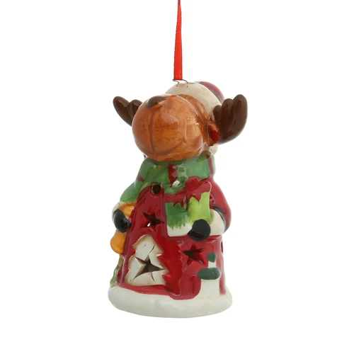 Купить Ёлочная игрушка с подсветкой Christmas Elk With Lights 9 cm от Хоум Концепт