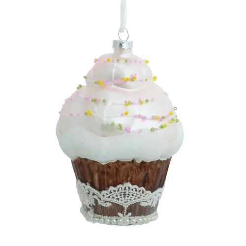 Купить Ёлочная игрушка Cupcake 13 cm от Хоум Концепт