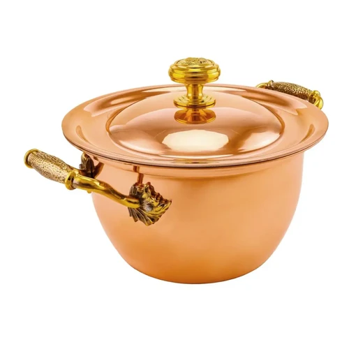 Купить Кастрюля с крышкой «Глухарь» 2 л от Кольчугинский мельхиор