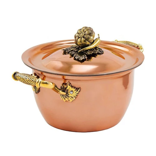 Купить Кастрюля с крышкой «‎Чеснок», 2 л от Кольчугинский мельхиор