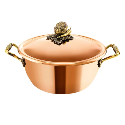 Купить Кастрюля с крышкой «Чеснок» 3,5 л от Кольчугинский мельхиор