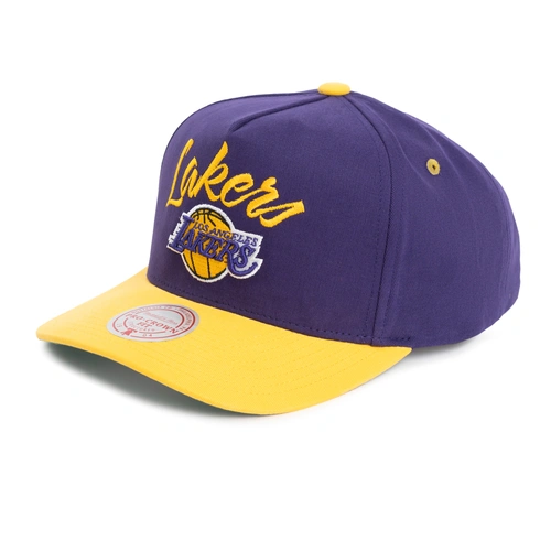 Купить Бейсболка Los Angeles Lakers Script Arch Pro от MITCHELL&NESS