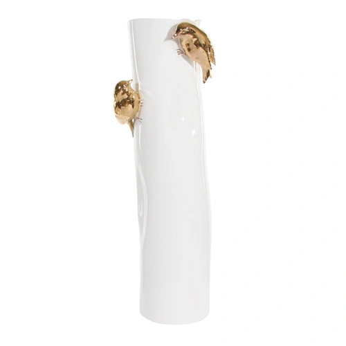 Купить Фарфоровая ваза с золотыми птицами от Shishi