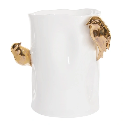 Купить Фарфоровая ваза с золотыми птицами от Shishi