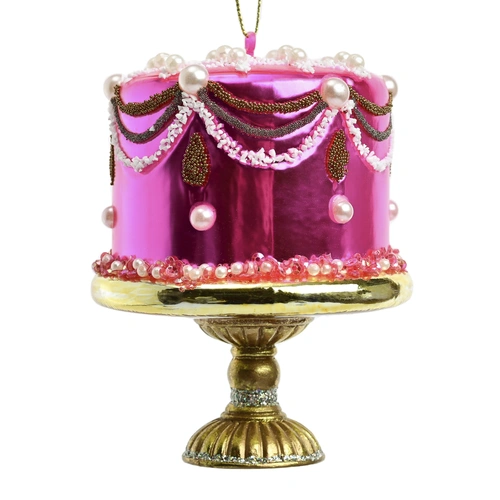 Купить Елочная игрушка торт, 11 см от Shishi
