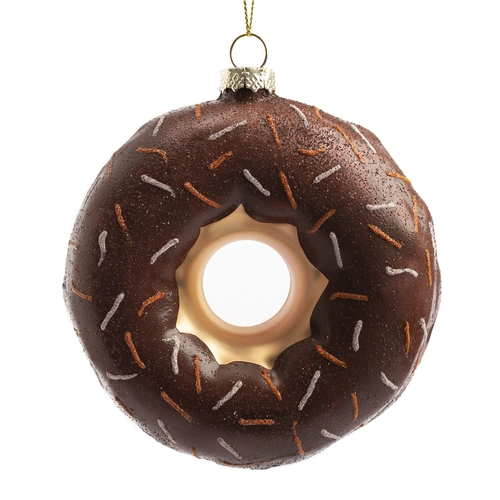 Купить Елочная игрушка Пончик, 10 см от Shishi