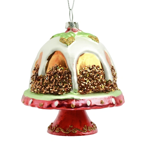 Купить Елочная игрушка пудинг, 9 см от Shishi