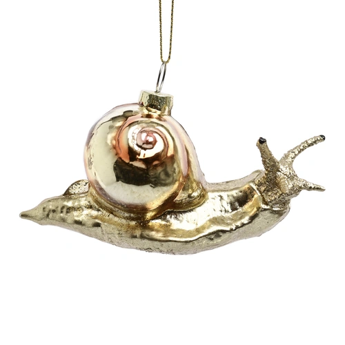 Купить Елочная игрушка улитка, 7 см от Shishi