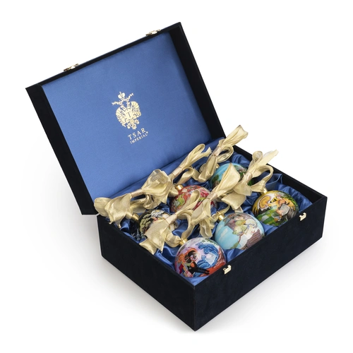 Купить Набор елочных игрушек, 6 шт от Tsar