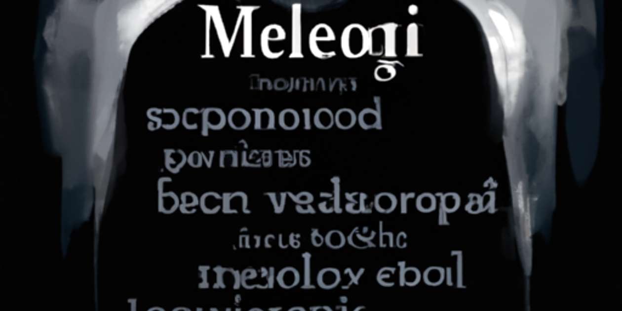 меланхолик кодовое слово