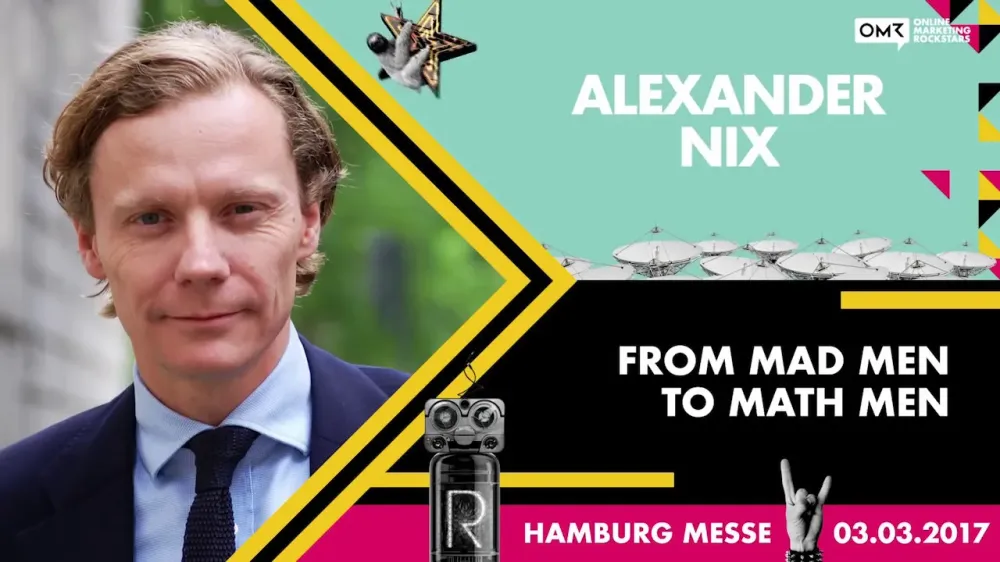 Alexander Nix: From Mad Men to Math Men | OMR Festival 2017 - Hamburg, Germany | #OMR17