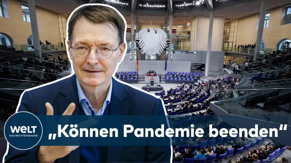 CORONA-DEBATTE: "Einmalige Chance" - Lauterbach wirbt eindringlich für Impfpflicht | WELT Dokument