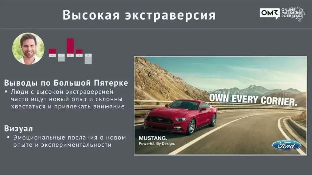 Рекламный креатив машины для экстраверта