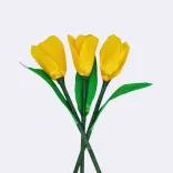Handgefertigte Tulpe, gelb — Vorschau 2