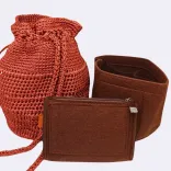 Häkeltasche „Bronzene Charm“ — Vorschau 1