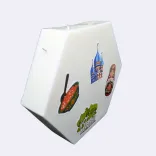 Dekokerze „Hexagon Grande mit Russischem Motiv" — Vorschau 2