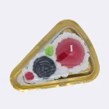 Dekokerze „Ostertorte mit Ei“, rot — Vorschau 4