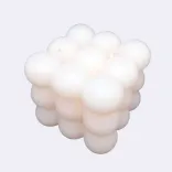 Dekokerze "Bubbles", weiß — Vorschau 3