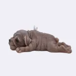 Dekokerze "Süßer Hund", braun — Vorschau 3