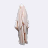 Dekokerze "Schleier des Geistes", beige — Vorschau 2