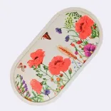 Ovale Gipsplatte mit Wildblumen — Vorschau 2