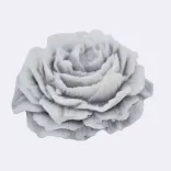 Dekokerze "Rose", grau — Vorschau 1