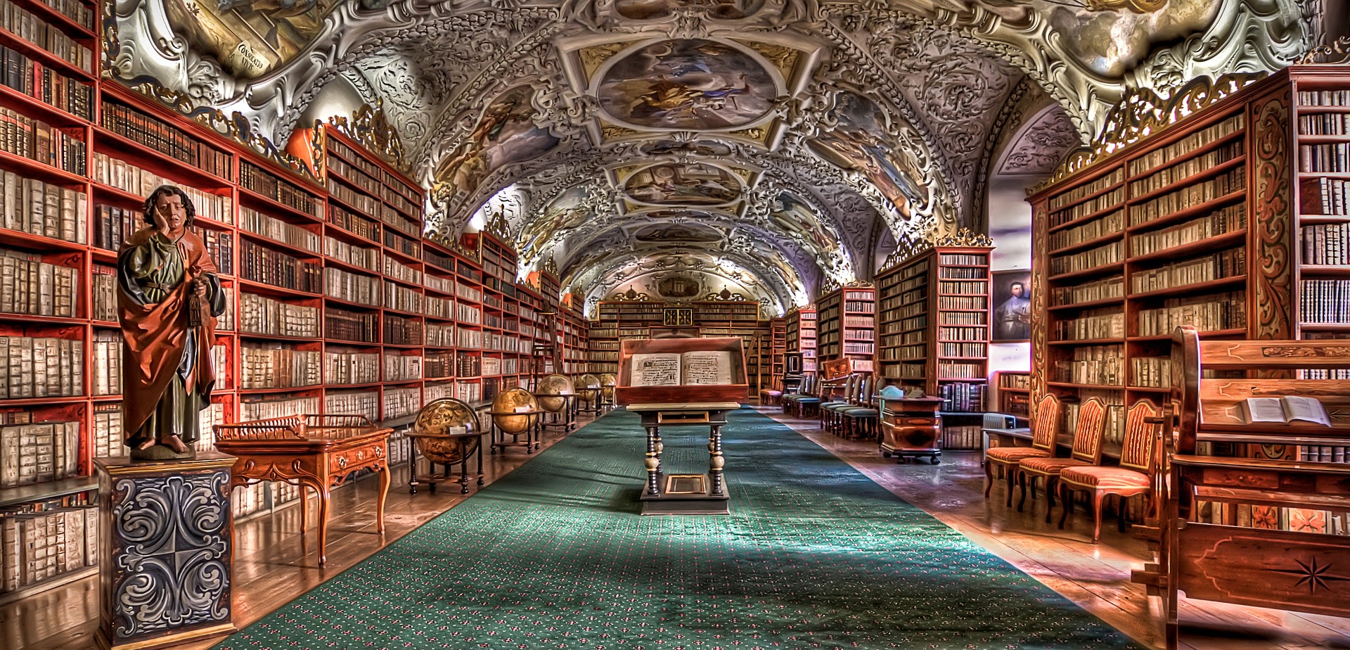 Страговская библиотека в Праге