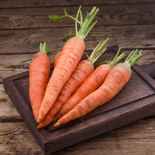 Морковь с хвостиком