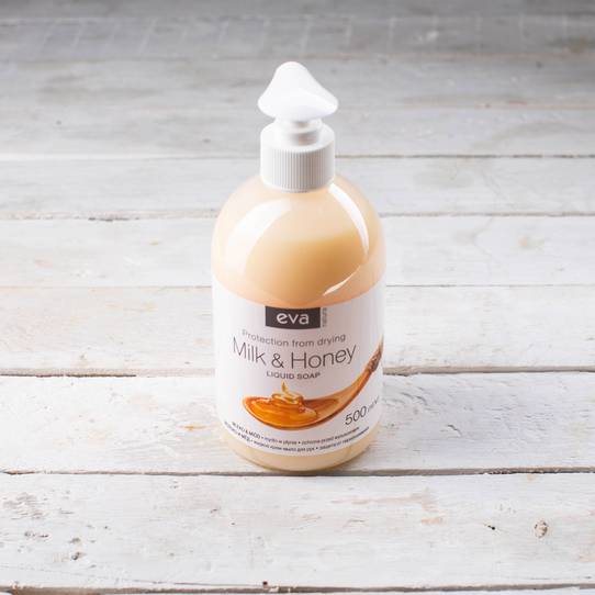 Forest Clean жидкое мыло с глицерином “Мёд и молоко” флакон 1 литр