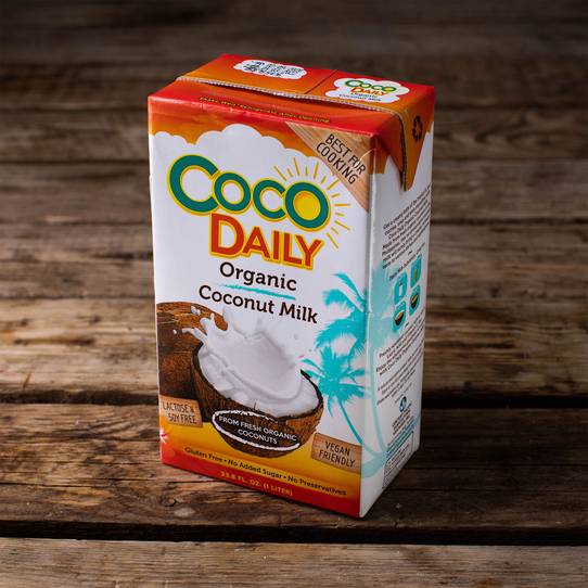 Органическое кокосовое молоко "Coco Daily" 17-19% ~ 1 л