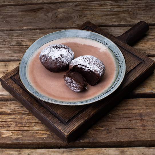 Шоколадный фондан с бельгийским шоколадом ~ 135 г