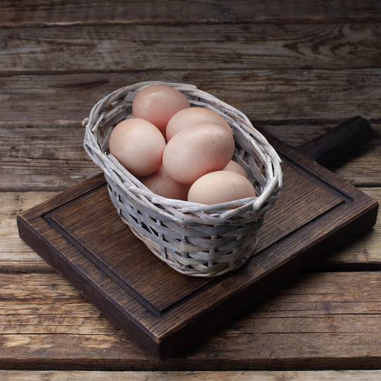 Яйца куриные отборные С1, 10 шт. в упаковке