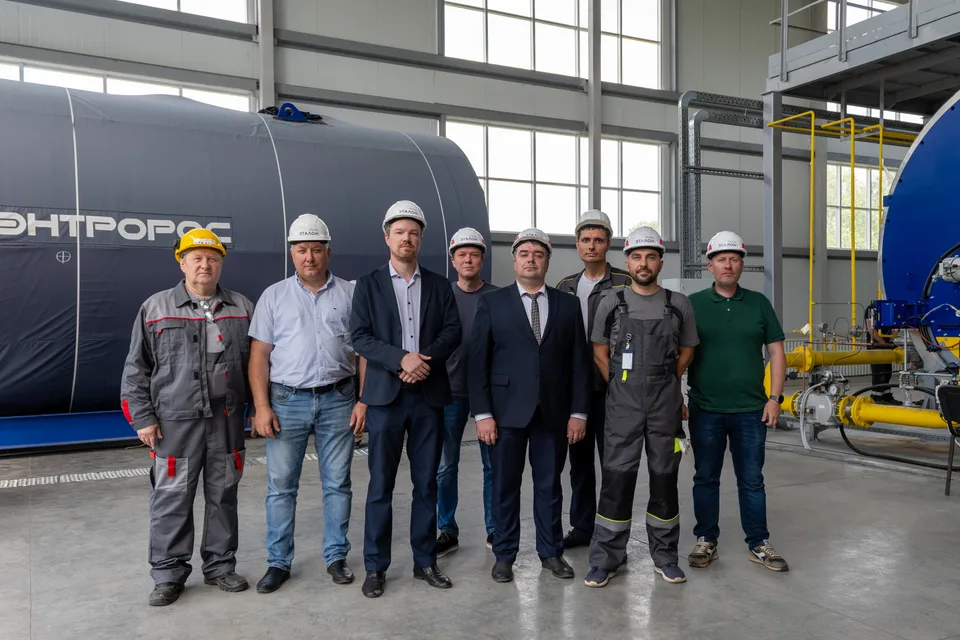 Котельная: оборудование и команда: фотография из съёмочной серии, кадр 50