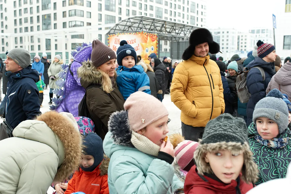 Масленица в «Галактике»: фотография из съёмочной серии, кадр 10