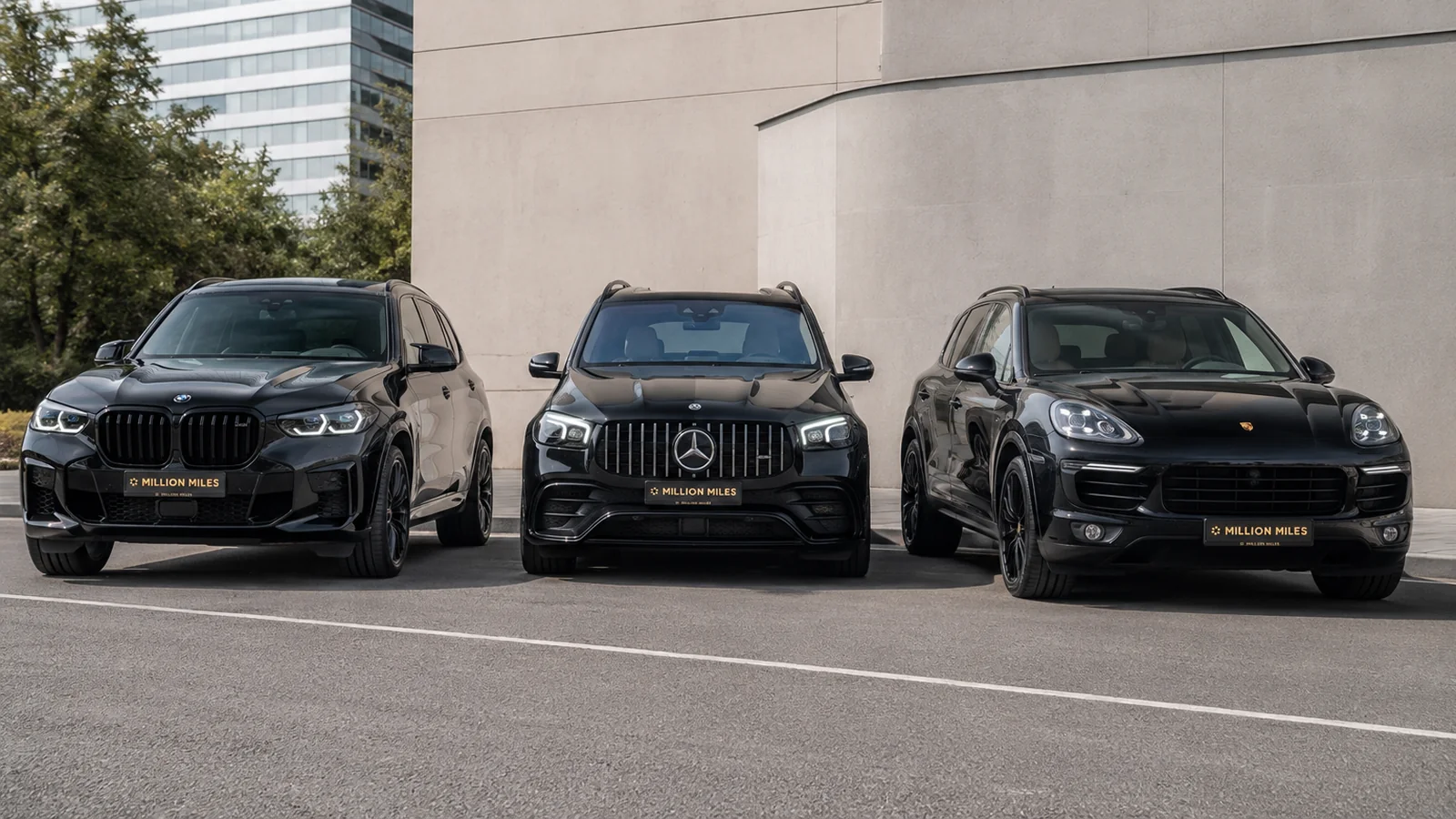 BMW X5, Mercedes-Benz GLE или Porsche Cayenne — что выбрать