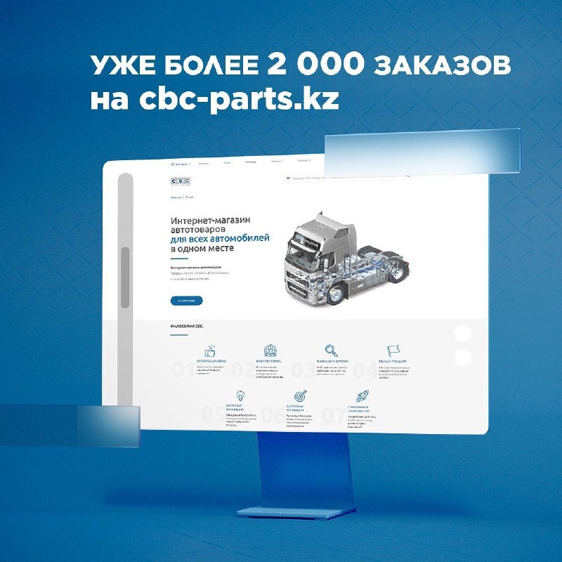 Уже более 2000 заказов на cbc-parts.kz