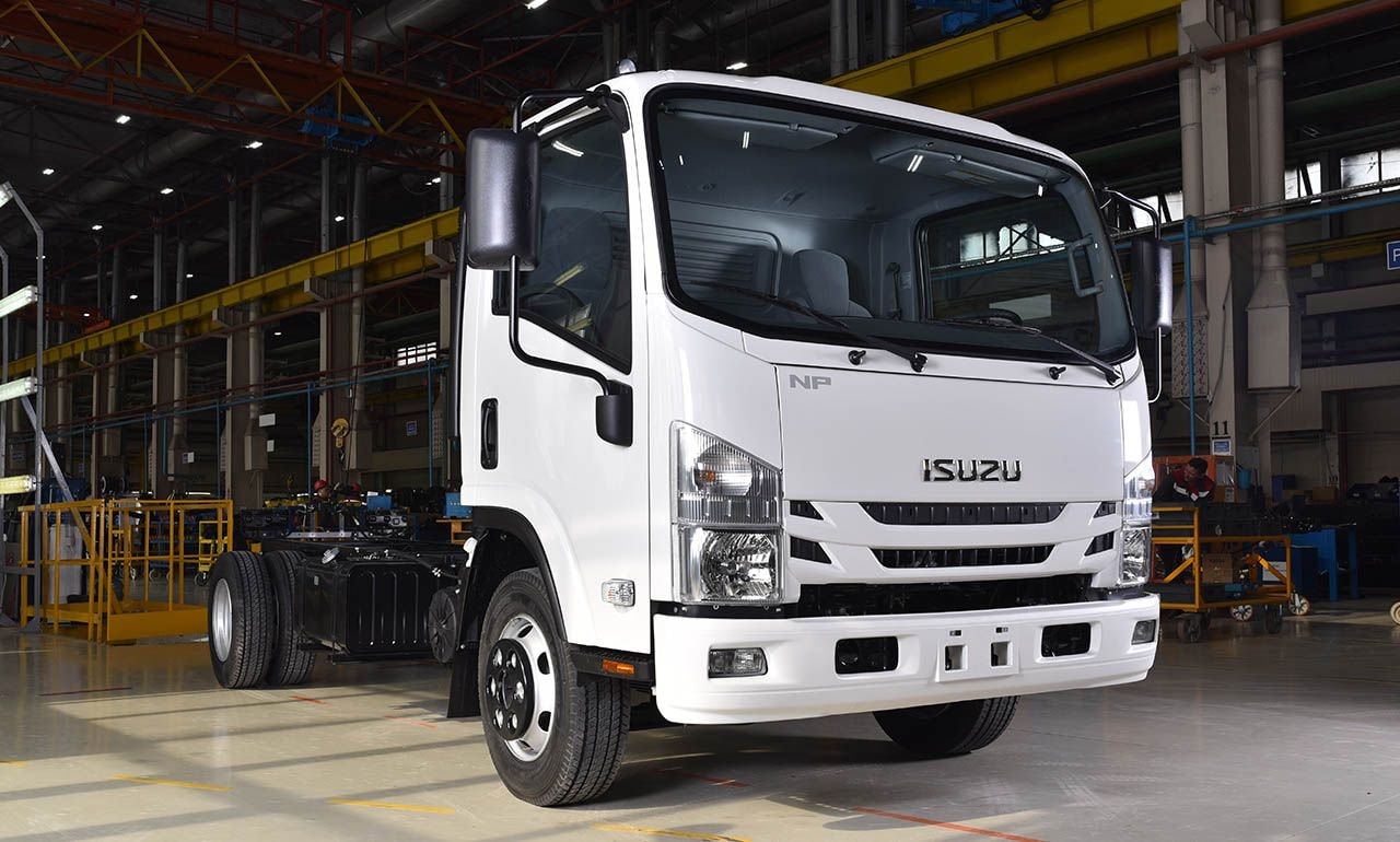 НОВОЕ МАЛОТОННАЖНОЕ ШАССИ ISUZU ELF 8.0