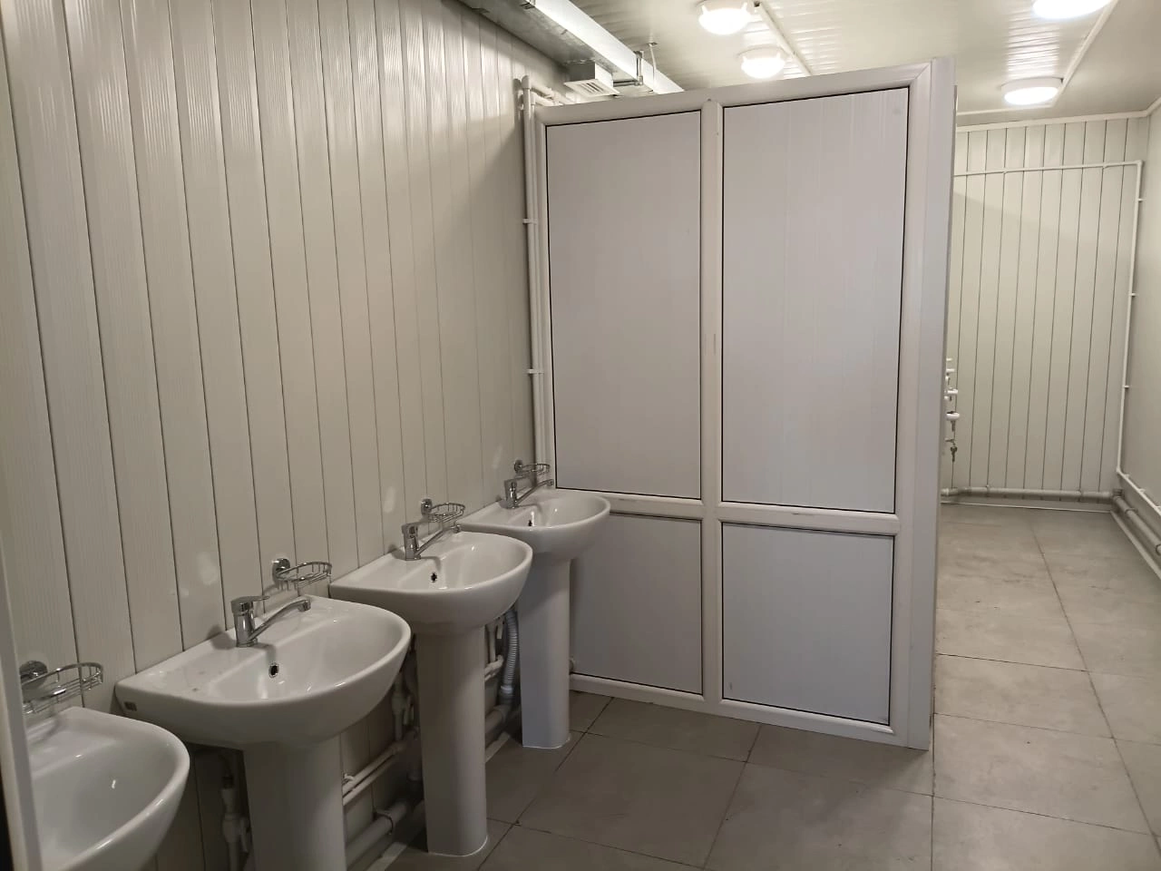 Проект Modul-SW: Душевой комплекс на 600 мест