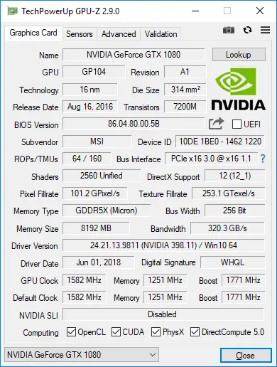 Graphics Details