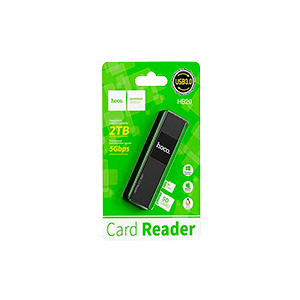 Hoco HB20 Картридер 2 в 1, USB 3.0, TF SD карт