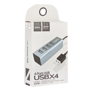 Хаб Hoco HB1 Line Machine USB to 4xUSB 