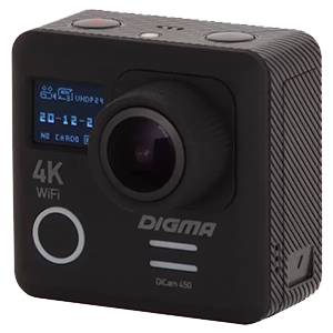 Видеокамера экшн Digma DiCam 450