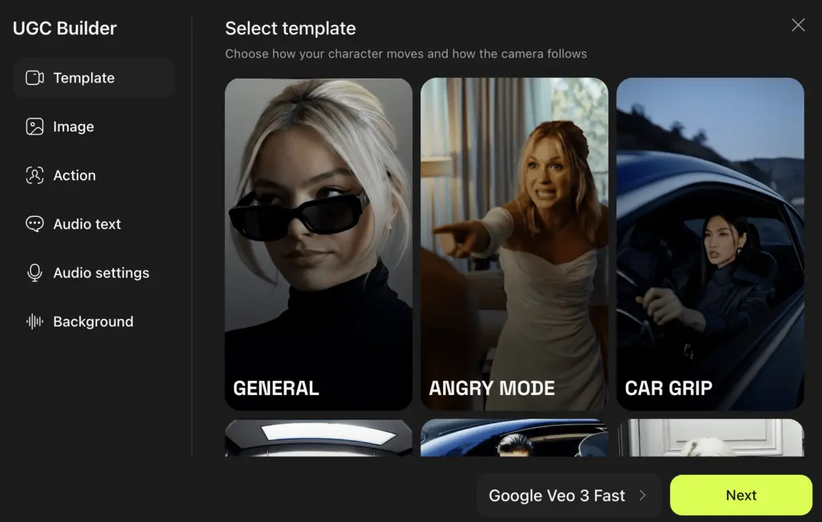Higgsfield запустил конструктор рекламных UGC-видео