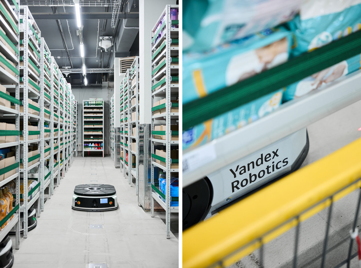 Яндекс запустил первый роботизированный даркстор