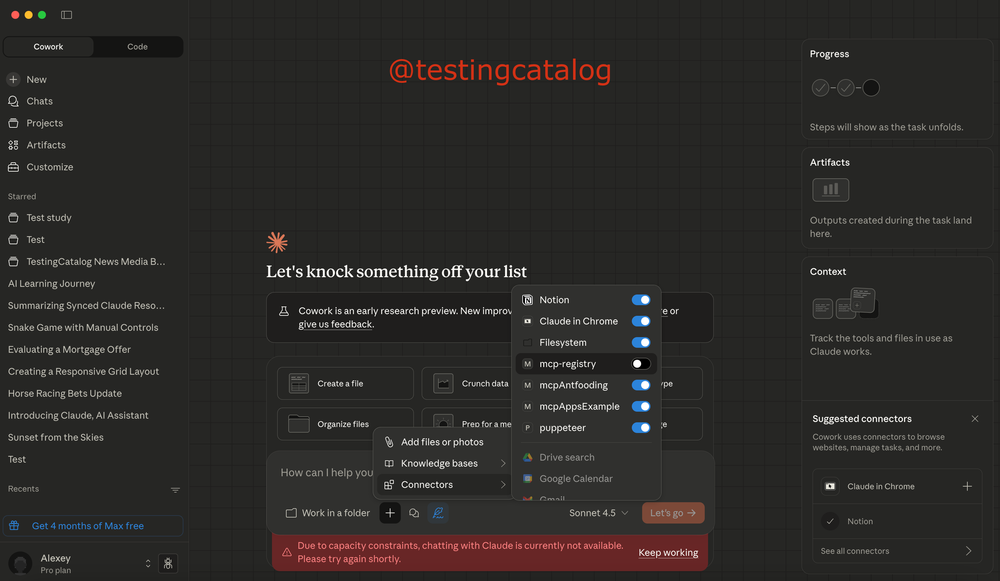 Anthropic добавит базы знаний в Claude Cowork